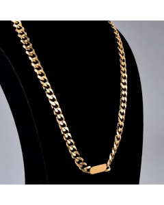 Wholesale Jewelry Hip Hop Style Titanium Steel Thick Chain Necklace 
