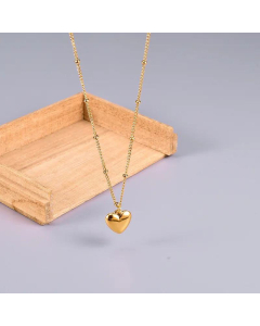 Korean Style Heart-Shaped Necklace Fine Quality Wholesale Jewelry 