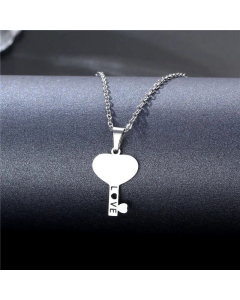 Punk Style Necklace Geometric Chain Titanium Steel Wholesale Jewelry 