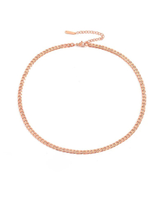 New Multi Sizes Cuban Chain Stainless Steel Necklace