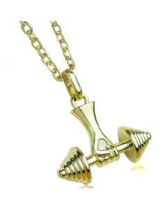 Wholesale Hand Dumbbell Pendant Necklace Jewelry From Colorza