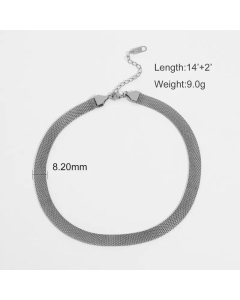 Fashion Personality 14K Gold Stainless Steel Necklace Wholesale 
