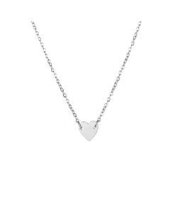 Wholesale Fashion Heart-Shape Stainless Steel Necklace 