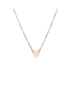 Wholesale Fashion Heart-Shape Stainless Steel Necklace 
