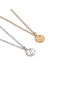 Fashion Tai Chi Pendent Titanium Steel Necklace Wholesale