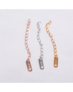 Fashion Non-Fading Extension Chain Titanium Steel Necklace Wholesale