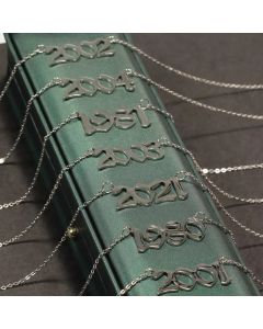 Fashion New Style 1980 years to 2023 years Titanium Steel Necklace