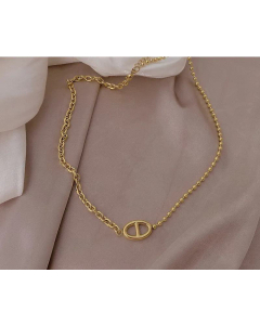 Wholesale Cute Pig Nose Stainless Steel Necklace
