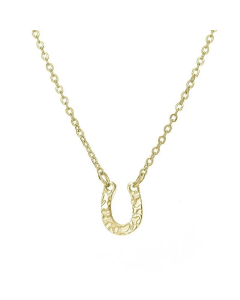Fashion U-Shaped Stainless Steel Letter Pendant Necklace