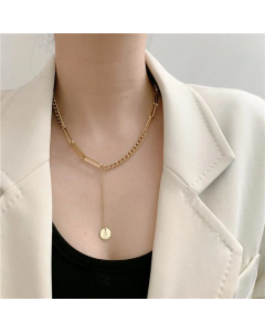Titanium Steel Simple Hip-Hop Necklace
