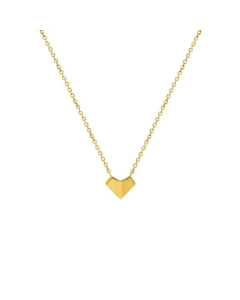 Temperament Peach Heart Titanium Steel Necklace