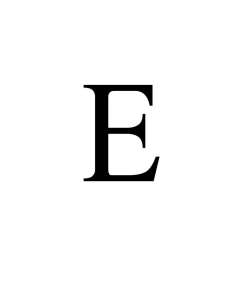 New Simple Lettering Necklace Round Glossy Stainless Steel