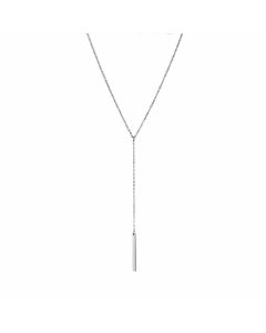 Female Geometric Y-Shaped Long Necklace Stainless Steel Necklace Clavicle Chain