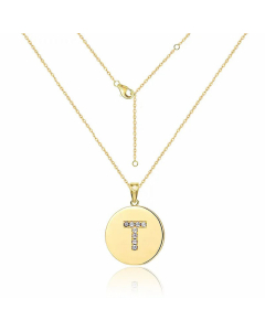 Elegant English 26 Letter Stainless Steel Clavicle Chain Women Necklace
