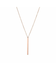 Women Necklace Fashion Geometric Single Pendant Stainless Steel 