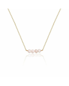 Hot Sale Necklace Geometric Pearl Women's Necklace L316 Stainless Steel Necklace Clavicle Chain Colorza