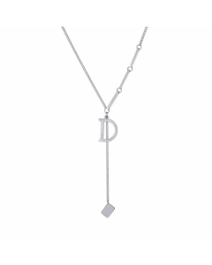 Korean D Letter Titanium Steel Necklace Wholesale