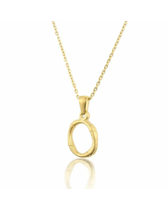 Platform New Stainless Steel Antique Slub-Shaped 26 English Letter Necklace Titanium Steel Pendant Wholesale Colorza