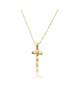 Platform New Stainless Steel Antique Slub-Shaped 26 English Letter Necklace Titanium Steel Pendant Wholesale Colorza
