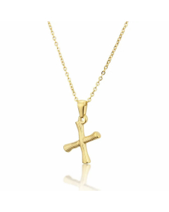 Platform New Stainless Steel Antique Slub-Shaped 26 English Letter Necklace Titanium Steel Pendant Wholesale Colorza