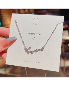 Female Fashion Geometric Twelve Constellations Titanium Steel Necklace 