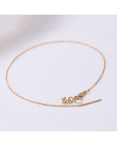 Women Gold-Plated DIY Accessories Anklet Hot-Selling 316L Titanium Steel Wholesale Colorza