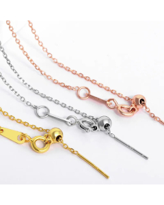 Women Gold-Plated DIY Accessories Anklet Hot-Selling 316L Titanium Steel Wholesale Colorza