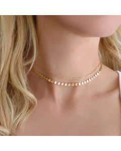 Trend Double-Layer Chain New Product Fashion Stainless Steel Necklace For Women