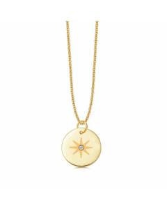Fashion Stainless Steel Necklace Female Star Necklace