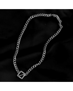 Fashion Plated 18K Gold Clavicle Chain Simple Titanium Steel Necklace 