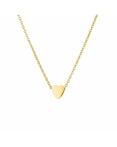 316L Short Clavicle Chain Necklace Fashion Love Necklace Ladies Stainless Steel 