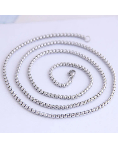 Wholesale Colorza Fashion Stainless Steel Corn Chain Distribution Chain Men Necklace Distribution Chain 