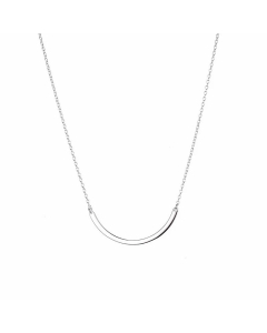Simple Arc Stainless Steel Pendant Titanium Steel Short Necklace Wholesale Distribution
