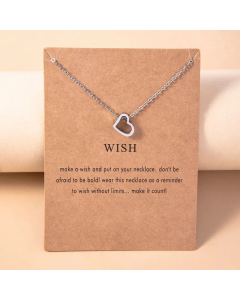 Fashion Moon Star Pendent Geometric Necklace Stainless Steel 