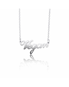 New Letter Vegan Simple New Clavicle Necklace Vegan Stainless Steel 