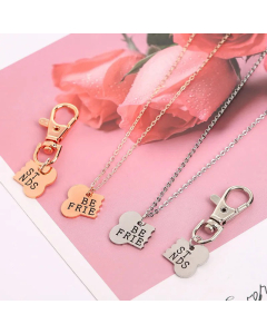 Cute Dog Bone Pendant Stainless Steel Necklace 