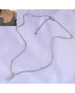 Fashion Stainless Steel Simple Office Lady Necklace Wholesale
