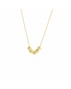 Women's Titanium Steel Ball Decorative Necklace Sweater Chain