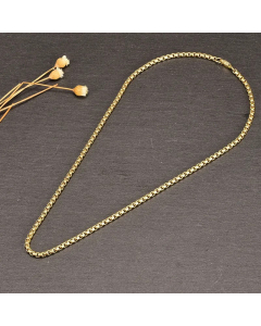 Fashion Women's Titanium Steel Simple Gold Plated 18K Clavicle Chain Necklace