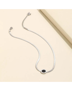 Fashion Ornament Blade Chain Stainless Steel Numeral Necklace Stainless Steel
