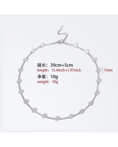2023 New Style Titanium Steel Snake Bones Chain Necklace