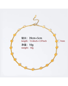 2023 New Style Titanium Steel Snake Bones Chain Necklace