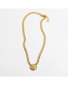 Fashion Titanium Steel Zircon Bracelets Necklace Gold Plated Stainless Steel Necklaces Unisex 