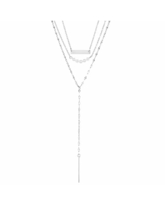 Fashion Three Layer Tassel Stainless Steel Necklace Plating Stainless Steel Necklaces Fine Jewelry