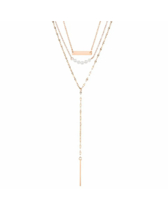 Fashion Three Layer Tassel Stainless Steel Necklace Plating Stainless Steel Necklaces Fine Jewelry
