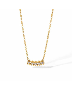 Fashion Zircon Stainless Steel Necklaces Geometric Stainless Steel Pendant Necklace 