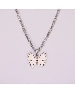 Fashion Plating Titanium Steel Stainless Steel Necklaces Butterfly Stainless Steel Necklace