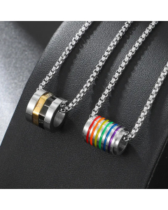 Fashion Roman Numerals Titanium Steel Necklace Stainless Steel Necklaces