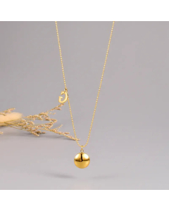 Simple Style Geometric Titanium Steel Pendant Necklace Letter Plating Stainless Steel Necklaces