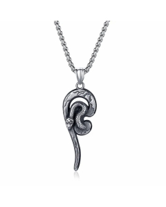 Hip-Hop Plating Stainless Steel Necklaces Snake Stainless Steel Necklace